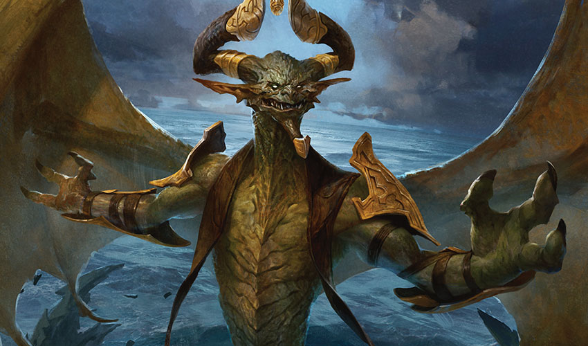 Nicol Bolas, o Erguido | Arte de: Svetlin Velinov